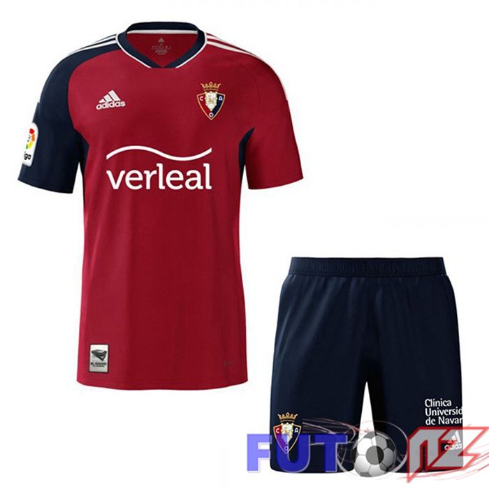 Camisetas De Futbol CA Osasuna Ninos Primera Rojo 2022/2023