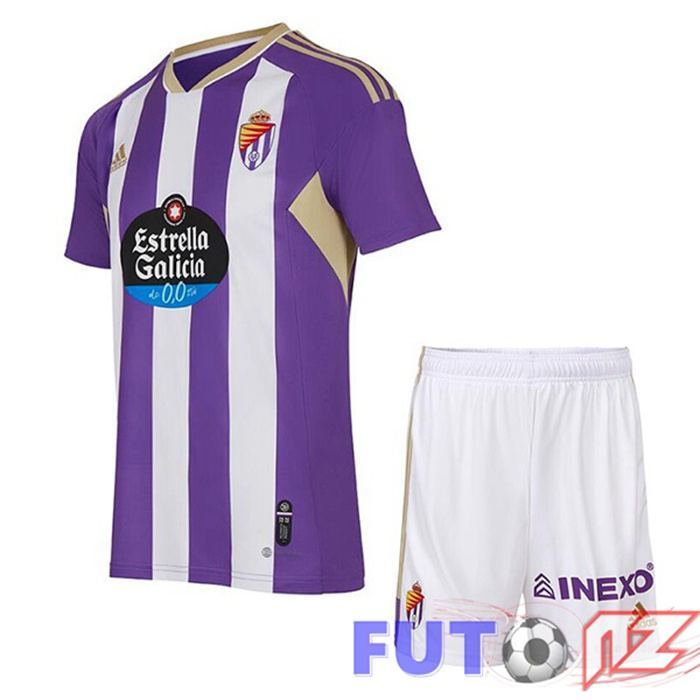 Camisetas De Futbol Real Valladolid Ninos Primera Púrpura 2022/2023