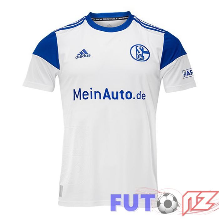 Camisetas De Futbol Schalke 04 Segunda Bianco 2022/2023