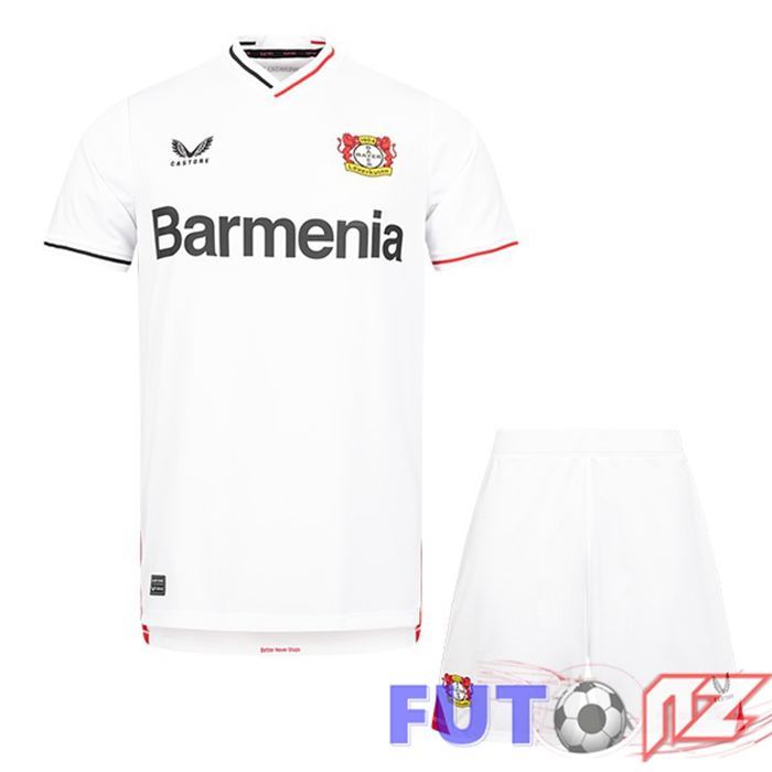Camisetas De Futbol Bayer 04 Leverkusen Ninos Tercera Bianco 2022/2023
