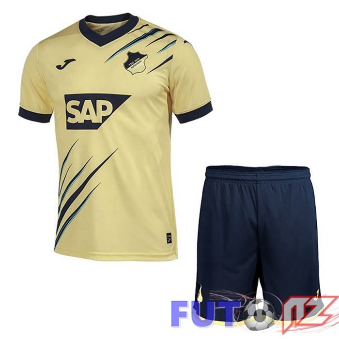 Camisetas De Futbol TSG Hoffenheim Ninos Segunda Amarillo 2022/2023