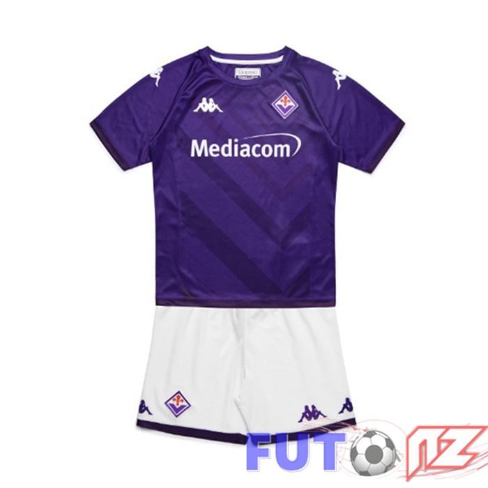 Camisetas De Futbol ACF Fiorentina Ninos Primera Púrpura 2022/2023