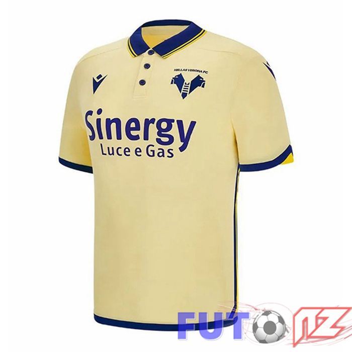Camisetas De Futbol Hellas Verone Segunda Amarillo 2022/2023
