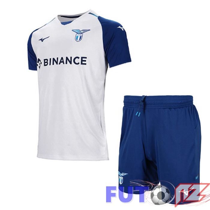 Camisetas De Futbol SS Lazio Ninos Tercera Bianco 2022/2023