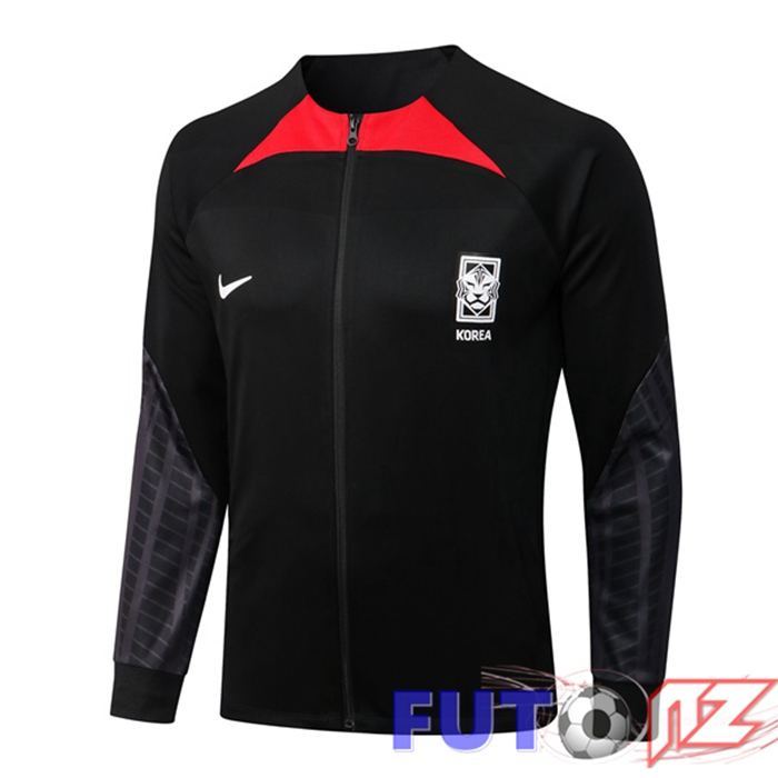 Chaquetas Futbol Corea Negro 2022/2023
