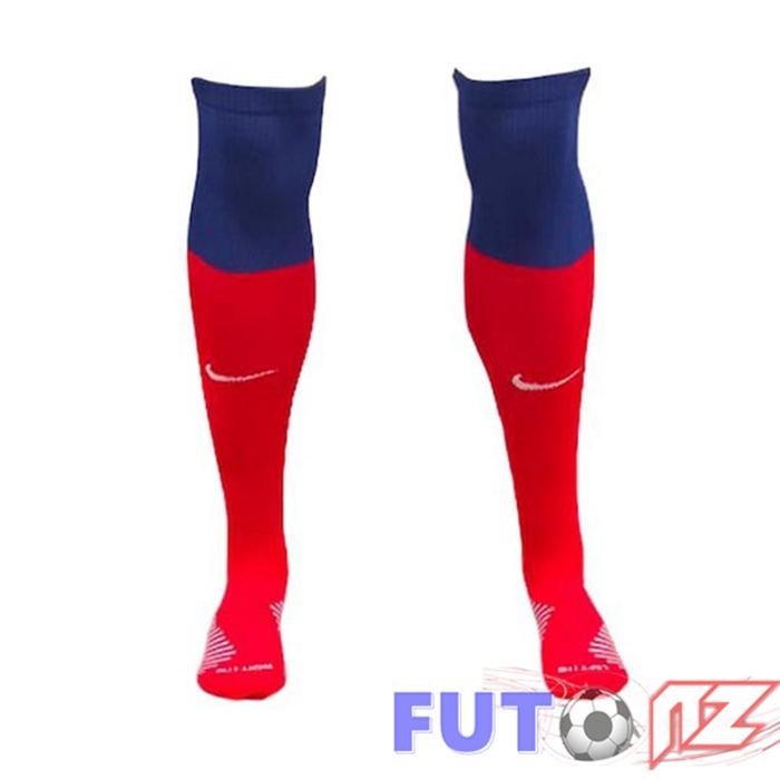 Calcetines De Futbol Atletico Madrid Primera Rojo 2022/2023