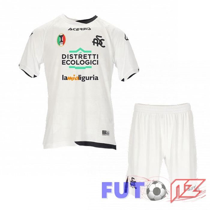 Camisetas De Futbol Spezia Calcio Ninos Primera Blanco 2022/2023