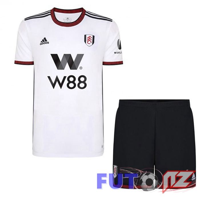 Camisetas De Futbol Fulham FC Ninos Primera Blanco 2022/2023