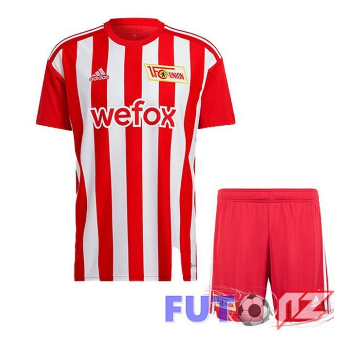 Camisetas De Futbol Union Berlin Ninos Primera Rojo 2022/2023