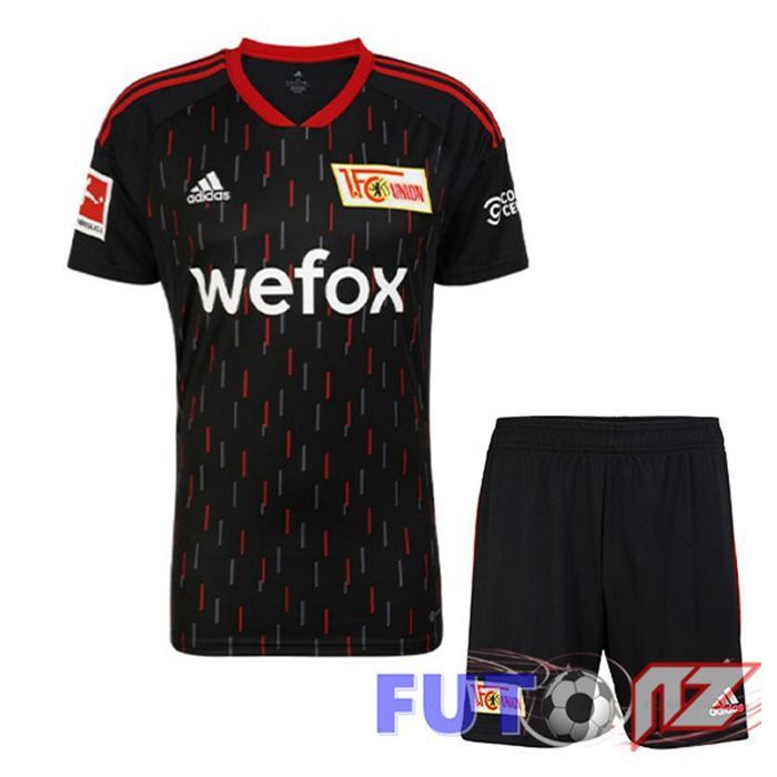 Camisetas De Futbol Union Berlin Ninos Tercera Negro 2022/2023