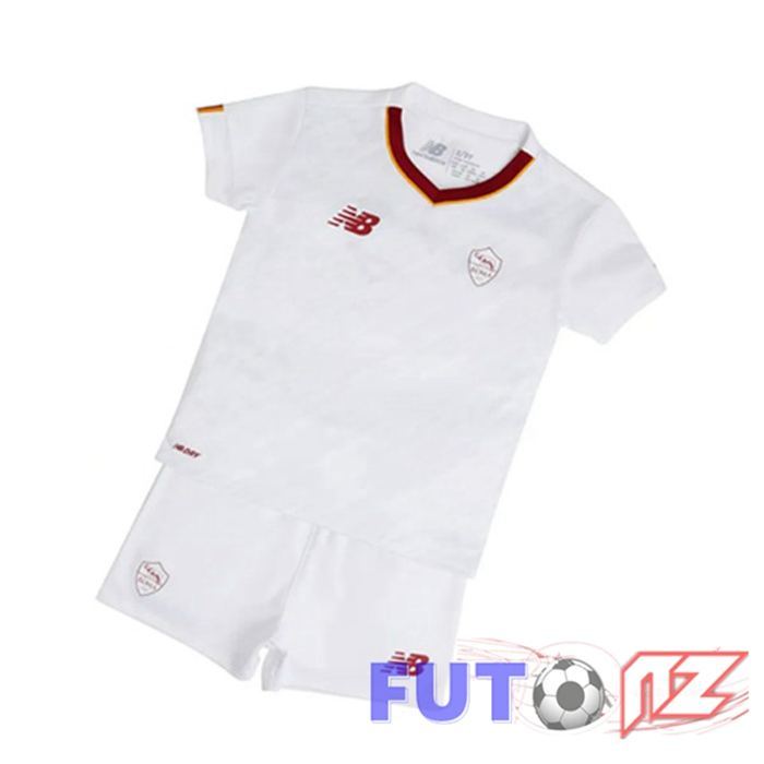 Camisetas De Futbol AS Monaco Ninos Segunda Blanco 2022/2023