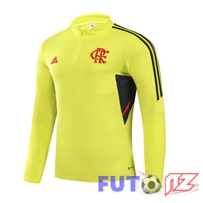 Sudadera De Entrenamiento Flamengo Amarillo 2022/2023