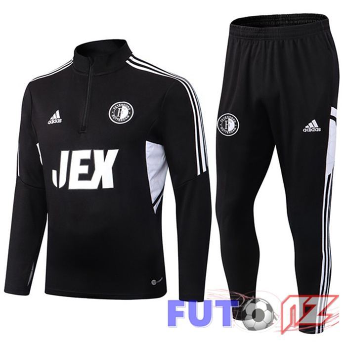 Chandal Equipos De Futbol Feyenoord Negro 2022/2023 Chandal Equipos De Futbol Feyenoord Negro 2022/2023