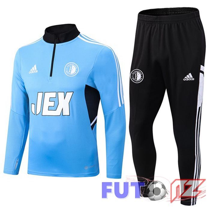 Chandal Equipos De Futbol Feyenoord Azul 2022/2023 Chandal Equipos De Futbol Feyenoord Azul 2022/2023