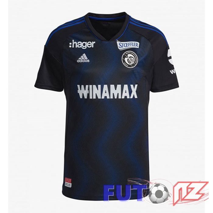 Camisetas De Futbol RC Strasbourg Alsace Tercera Negro 2022/2023