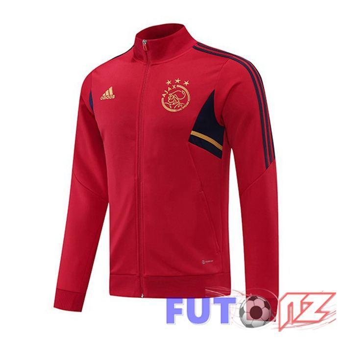 Chaquetas Futbol Afc Ajax Rojo 2022/2023 Chaquetas Futbol Afc Ajax Rojo 2022/2023