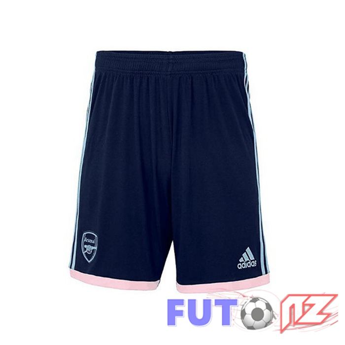 Cortos De Futbol Arsenal Tercera Rosado Azul 2022/2023 Cortos De Futbol Arsenal Tercera Rosado Azul 2022/2023