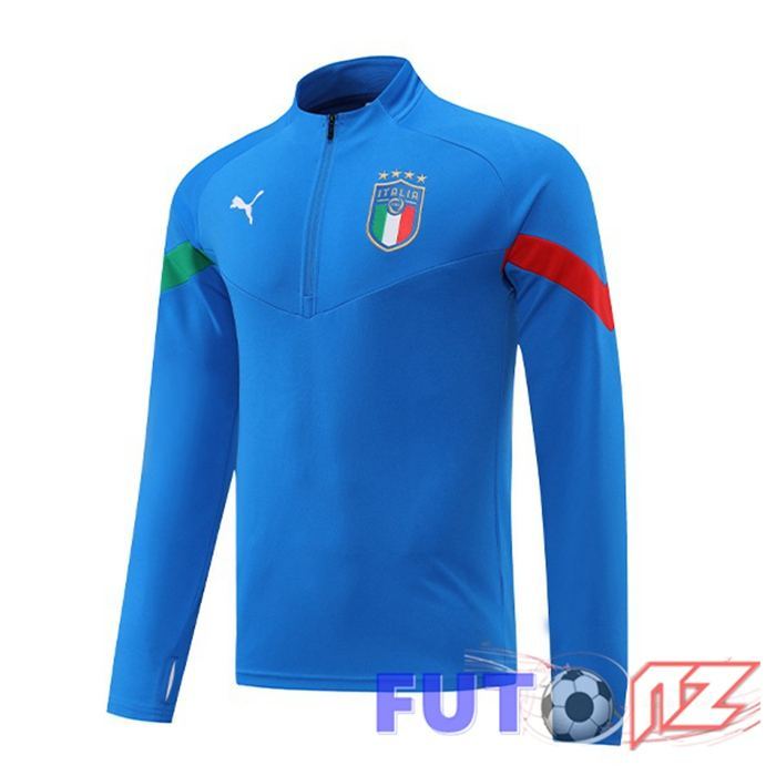 Sudadera De Entrenamiento Italia Azul 2022/2023