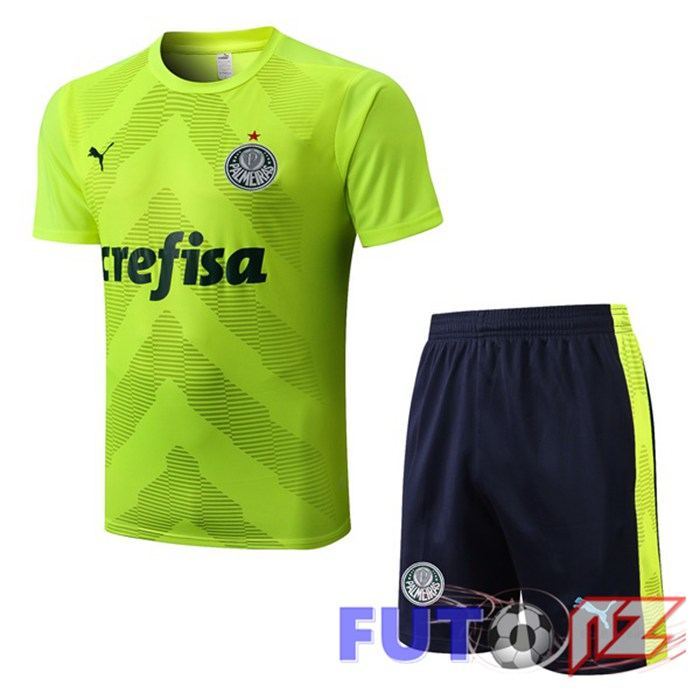 Camiseta Entrenamiento Palmeiras + Cortos Verde 2022/2023