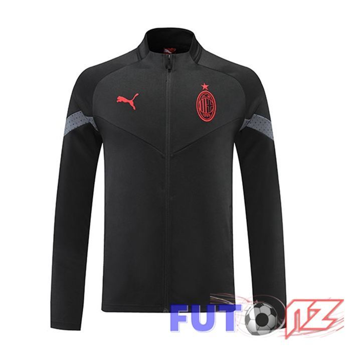 Chaquetas Futbol AC Milan Negro 2022/2023