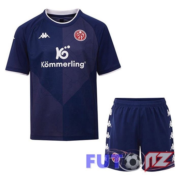 Camisetas De Futbol FSV Mainz 05 Ninos Tercera Azul Real 2022/2023