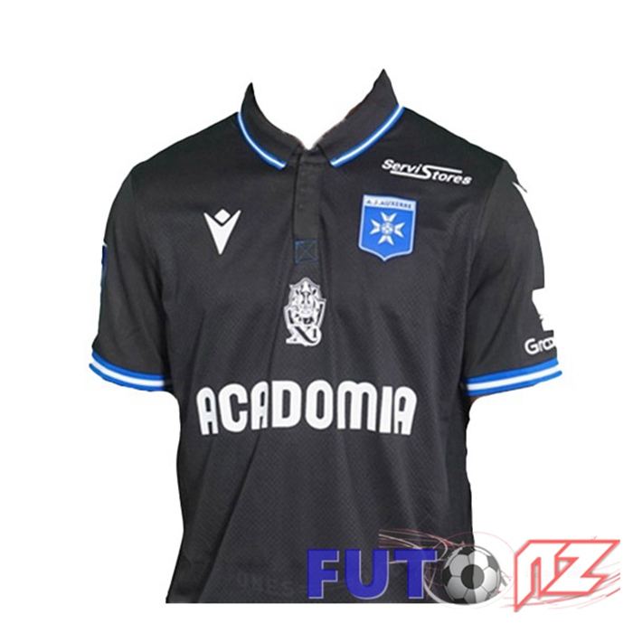 Camisetas De Futbol AJ Auxerre Segunda Negro 2022/2023