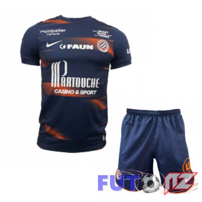 Camisetas De Futbol Montpellier HSC Ninos Primera Negro 2022/2023