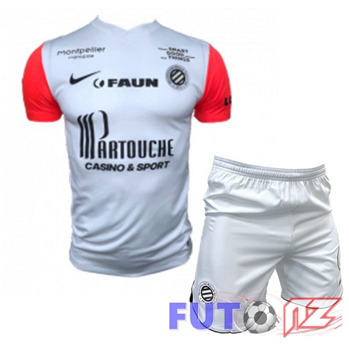 Camisetas De Futbol Montpellier HSC Ninos Segunda Gris 2022/2023