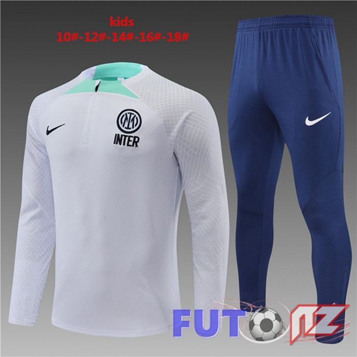 Chandal Equipos De Futbol Inter Milan Ninos Blanco 2022/2023