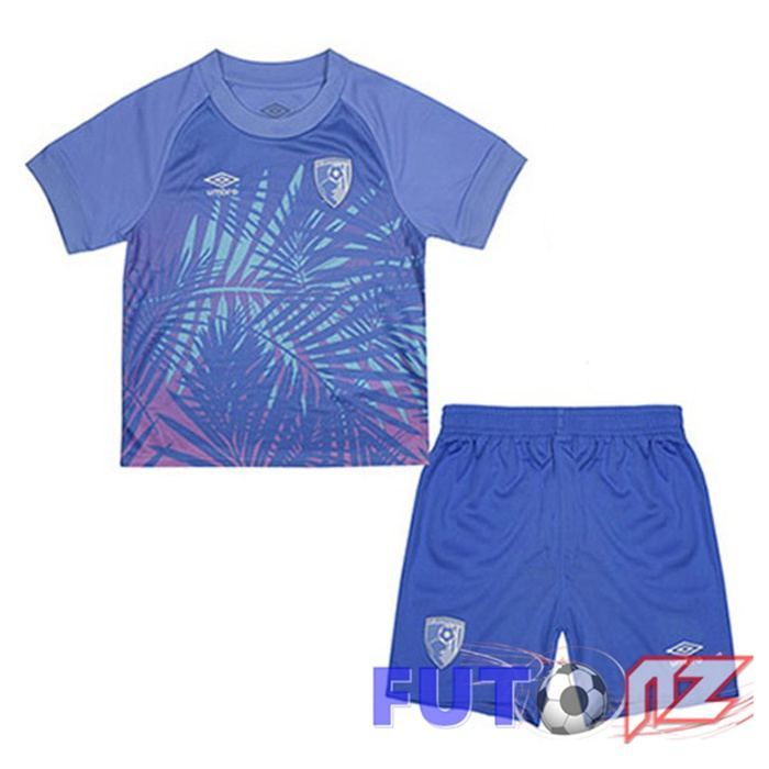 Camisetas De Futbol AFC Bournemouth Ninos Segunda Azul 2022/2023