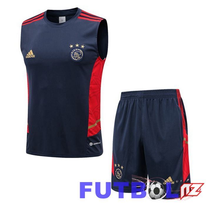 Chaleco De Futbol AFC Ajax + Cortos Azul Royal 22/23