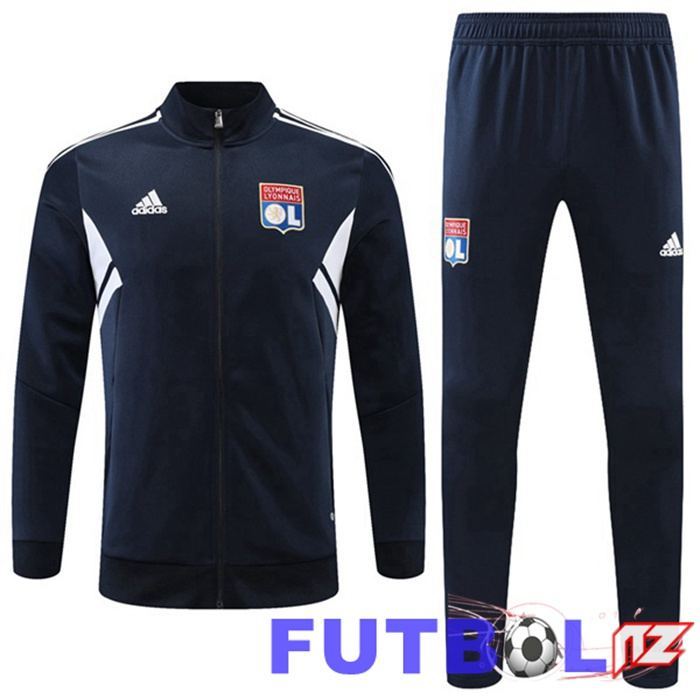 Chandal Equipos De Futbol - Chaqueta Lyon OL Azul Royal 22/23