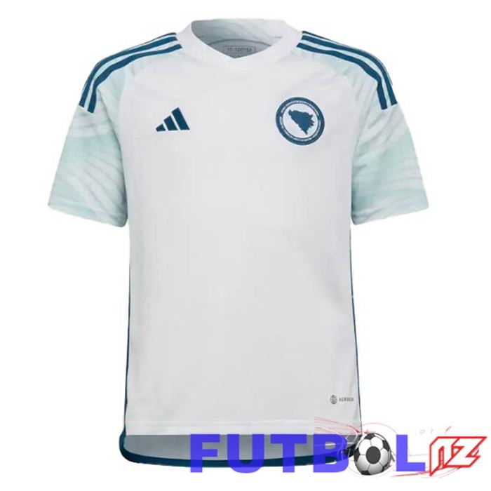 Camisetas De Futbol Bosnia y Herzegovina Segunda Blanco 22/23