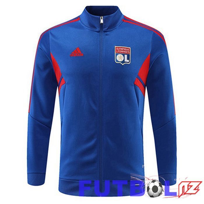 Chaquetas Futbol Lyon OL Azul 22/23