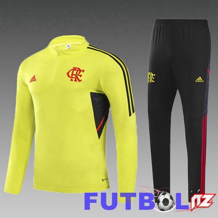 Chandal Futbol Flamengo Niño Amarillo 22/23 Chandal Futbol Flamengo Niño Amarillo 22/23