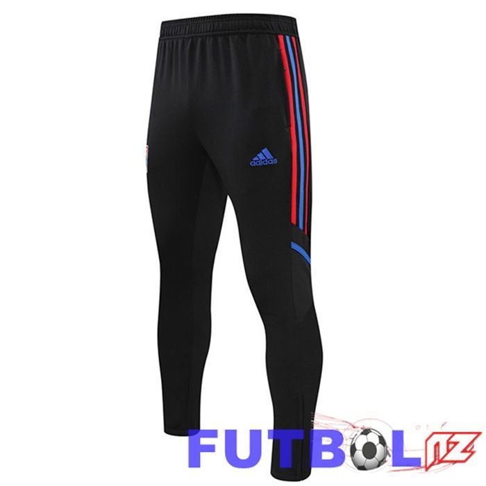 Pantalon Entrenamiento Lyon OL Negro 22/23