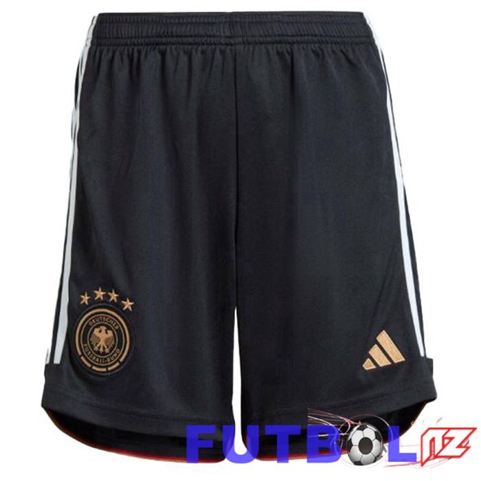 Cortos de Futbol Alemania Primera Negro Blanco 22/23 Cortos de Futbol Alemania Primera Negro Blanco 22/23