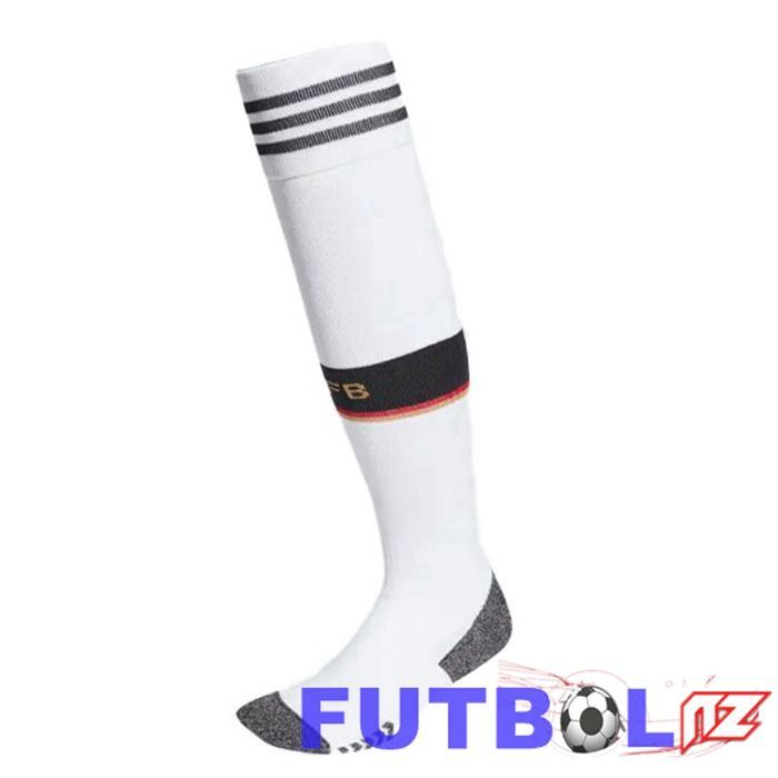 Calcetines De Futbol Alemania Primera Negro Blanco 22/23