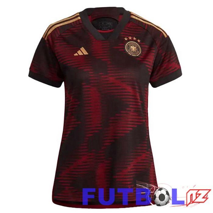 Camiseta Alemania Mujer Segunda Noi Copa del mundo 2022