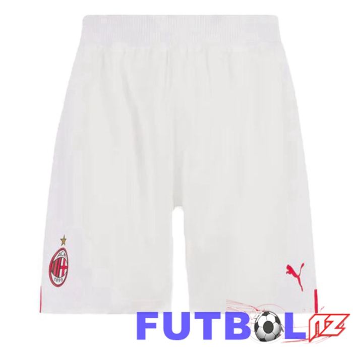 Cortos de Futbol AC Milan Segunda Blanco 22/23