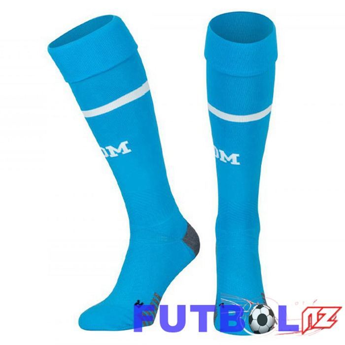 Calcetines De Futbol Marsella OM Tercera Azul 22/23