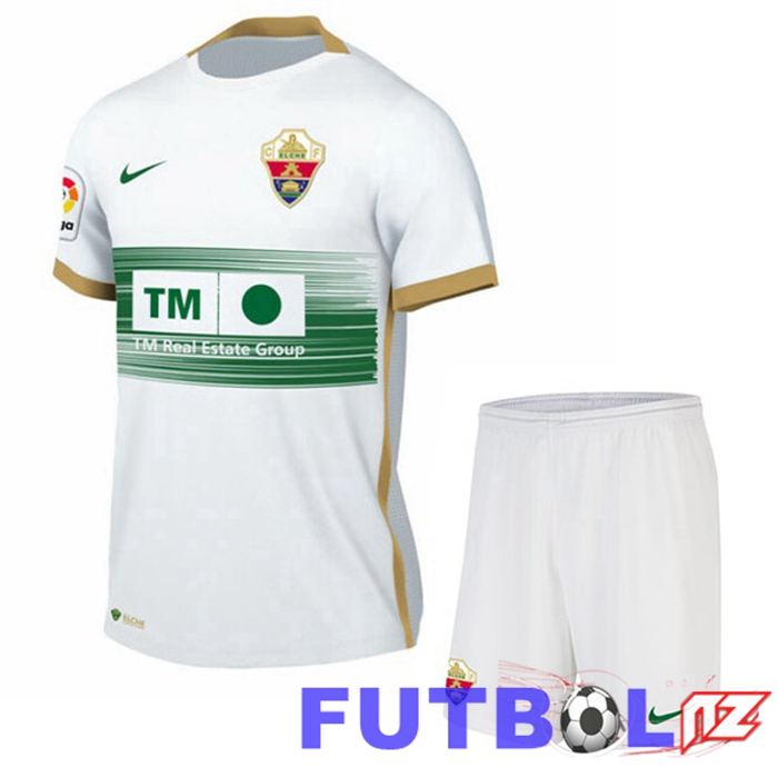 Camisetas De Futbol Elche CF Niño Primera Blanco 22/23
