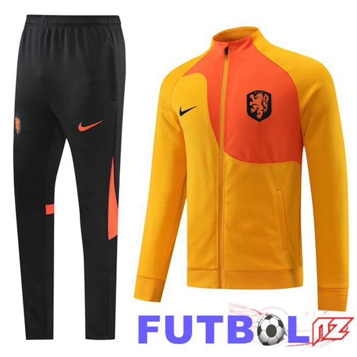 Chandal Equipos De Futbol - Chaqueta Países Bajos Azul 22/23
