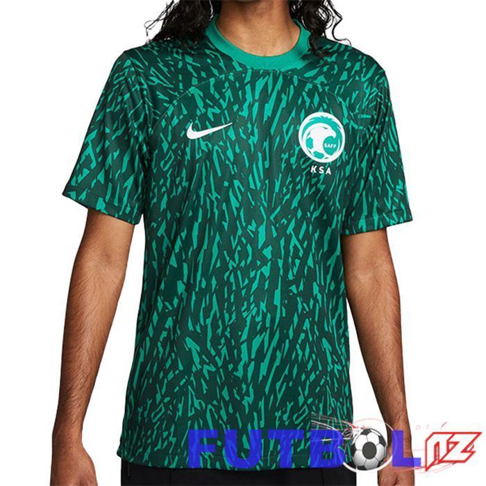 Camisetas De Futbol Arabia Saudita Segunda Verde 22/23