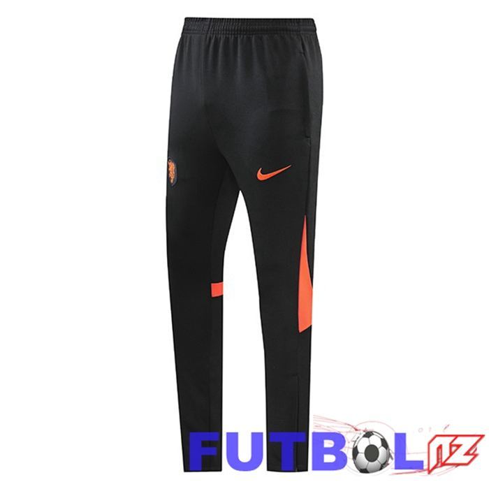 Pantalon Entrenamiento Países Bajos Negro 22/23