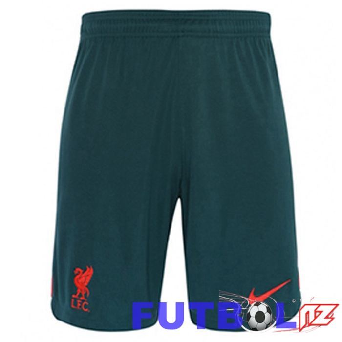 Cortos de Futbol FC Liverpool Tercera Verde 22/23