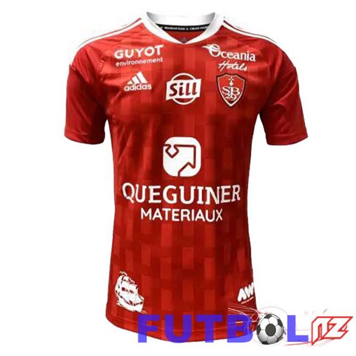 Camiseta Stade Brestois Primera Rojo 22/23