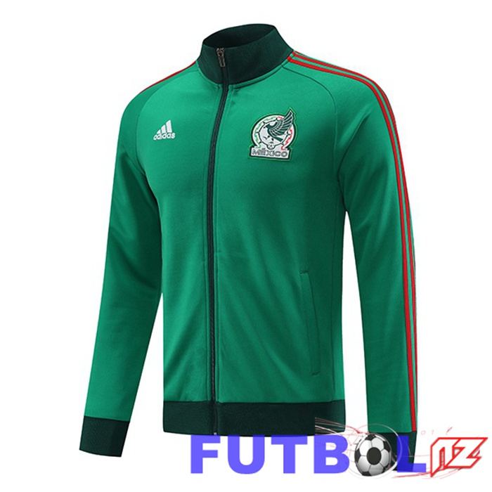 Chaquetas Futbol Mexico Verde 22/23