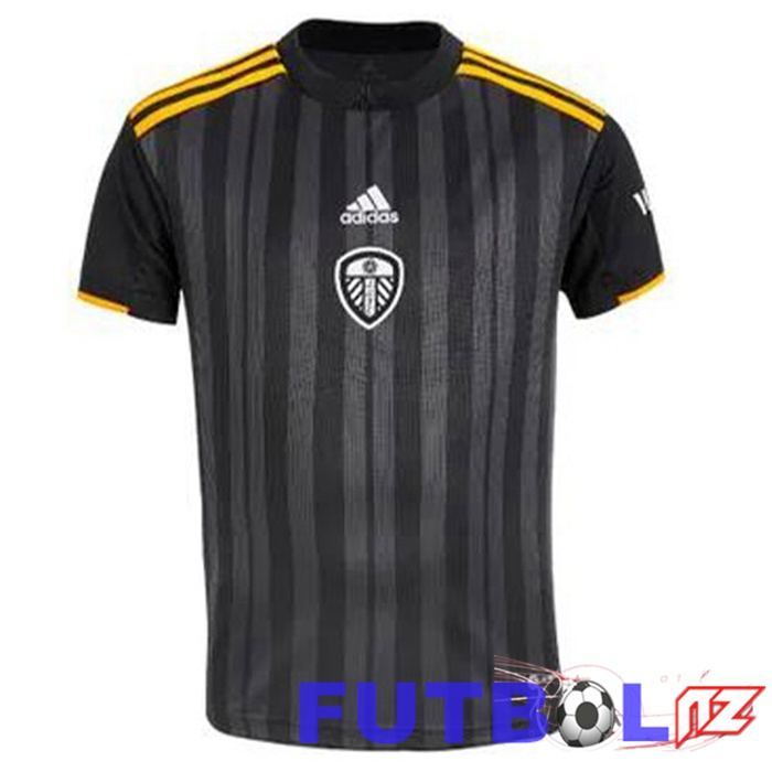 Camiseta Leeds United Tercera Negro 22/23
