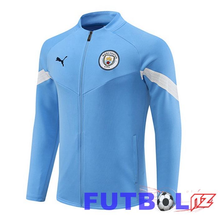 Chaquetas Futbol Manchester City Azul 22/23